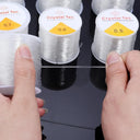 Louleur Crystal Beading Stretch Cord for Jewelry Making