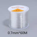 Louleur Crystal Beading Stretch Cord for Jewelry Making