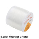 Louleur Crystal Beading Stretch Cord for Jewelry Making
