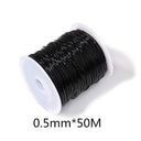 Louleur Crystal Beading Stretch Cord for Jewelry Making