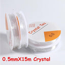 Louleur Crystal Beading Stretch Cord for Jewelry Making