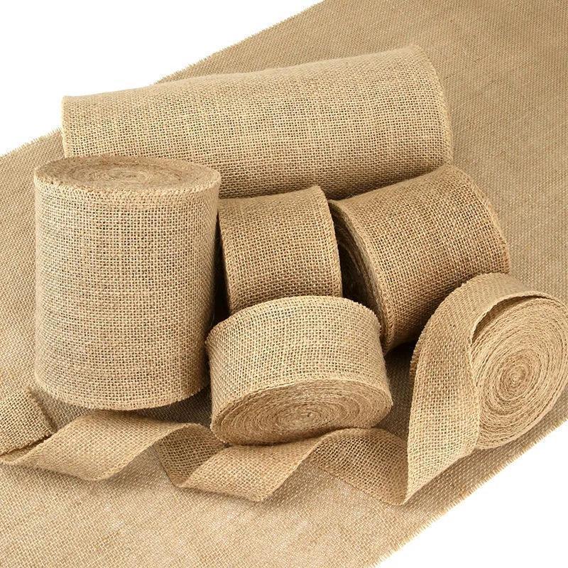 Rustic Jute Ribbon for Elegant Crafts and Wedding Decor
