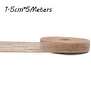 Durable Jute Ribbon for Wedding Craft