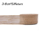 Durable Jute Ribbon for Wedding Craft