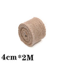 Durable Jute Ribbon for Wedding Craft