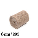 Durable Jute Ribbon for Wedding Craft