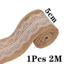 Durable Jute Ribbon for Wedding Craft