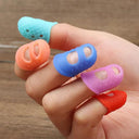 Silicone Thimble Set Finger Protection Kit For DIY Sewing
