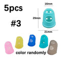 Silicone Thimble Set Finger Protection Kit For DIY Sewing
