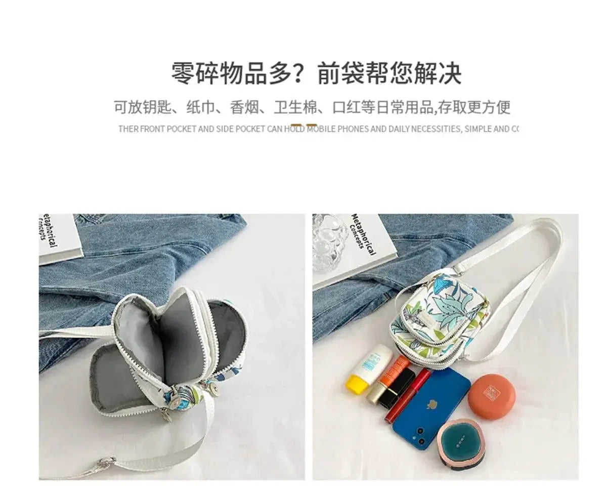 Floral Chic Crossbody Bag Trendy And Stylish For Women