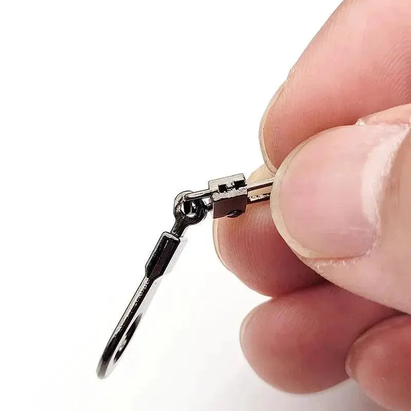 Metal Zipper Slider Replacement Kit For Bags And Apparel