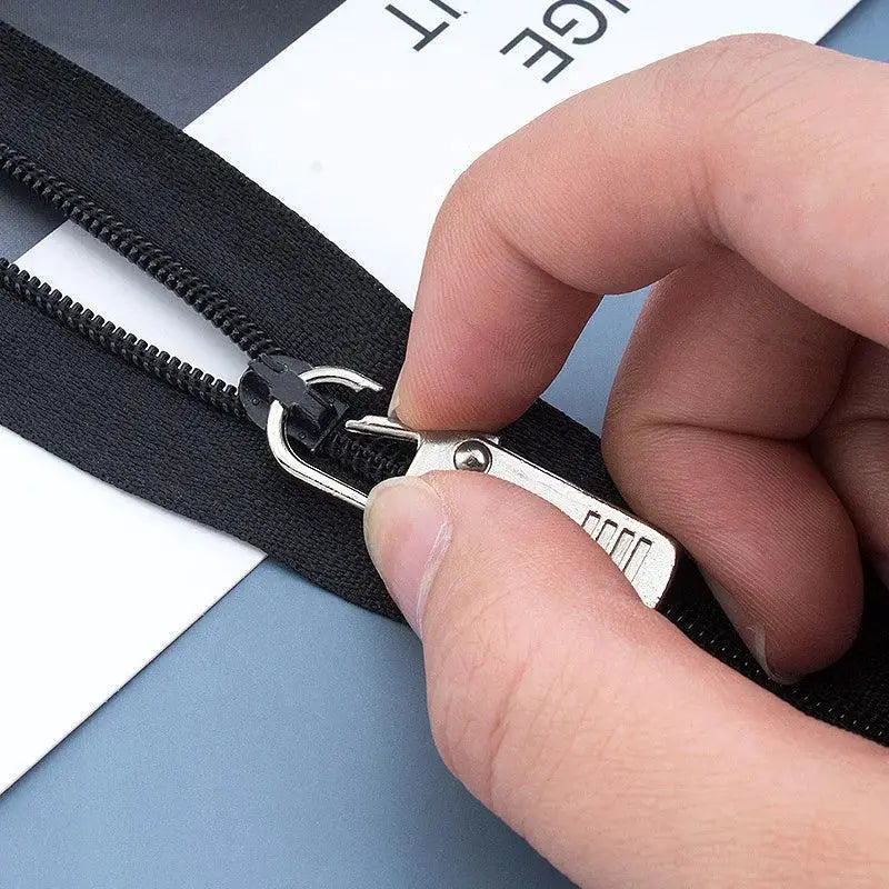 Metal Zipper Slider Replacement Kit For Bags And Apparel