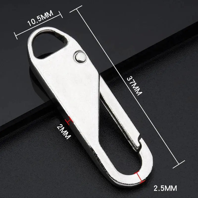 Metal Zipper Slider Replacement Kit For Bags And Apparel