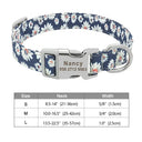 Safe ID Nylon Dog Collar For Pet Safety
