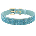 Luxury Rhinestone Flower Pet Collar Shimmering Glam Style
