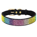 Luxury Rhinestone Flower Pet Collar Shimmering Glam Style