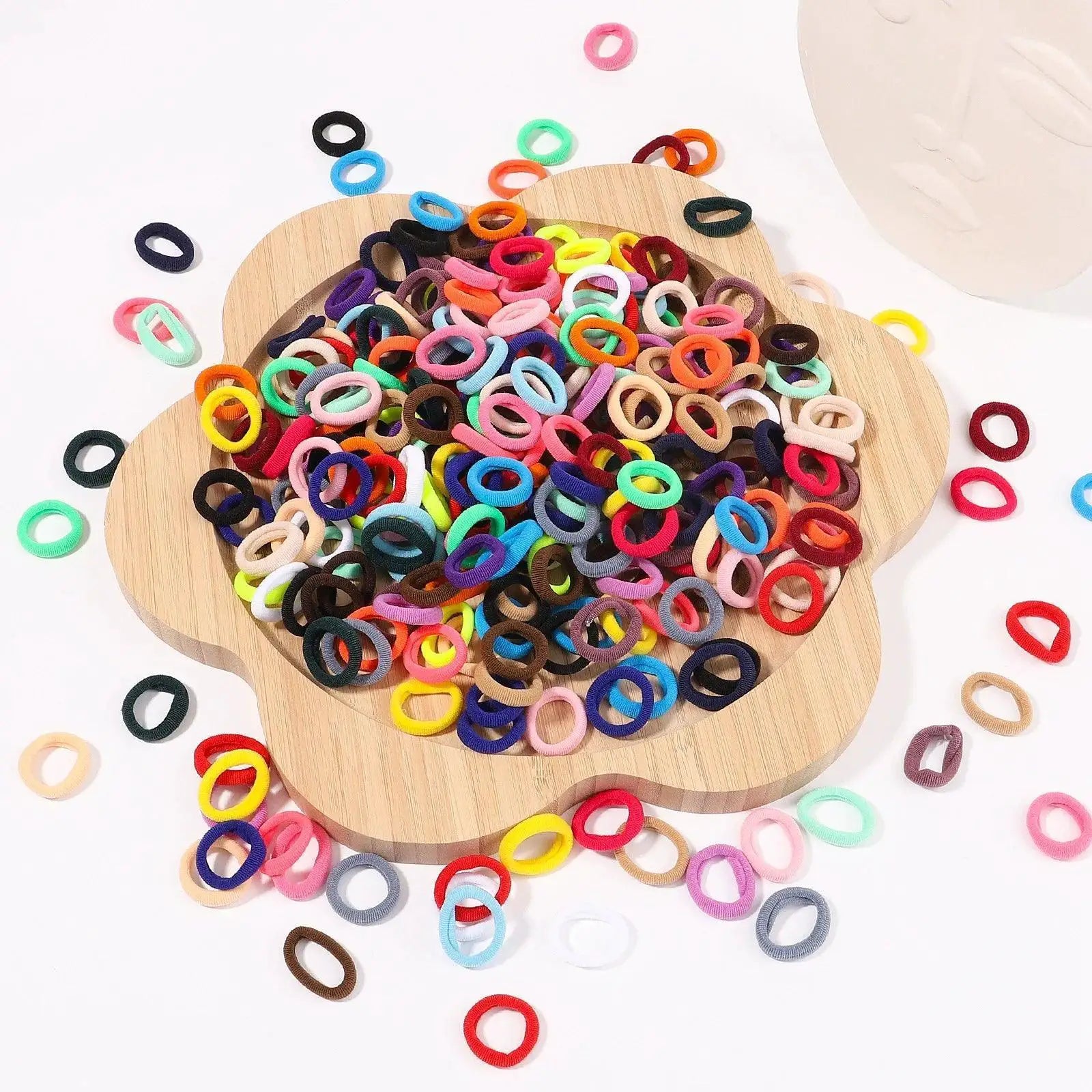 Kids Colorful Scrunchie Hair Bands Girls Fashion Accessories