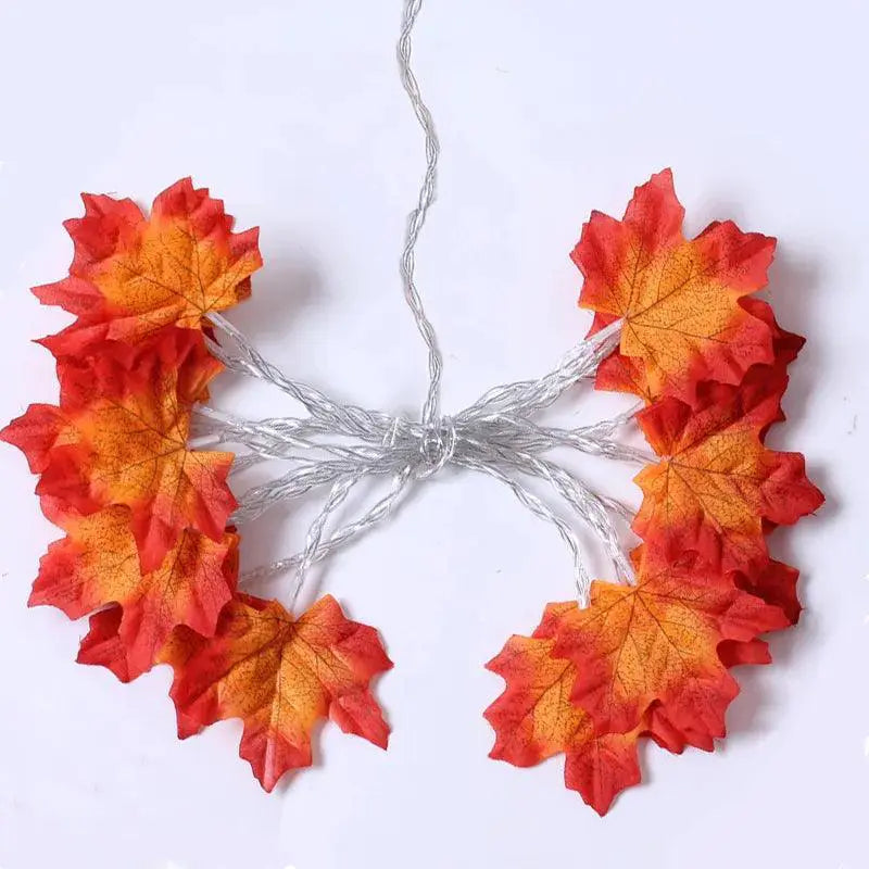 Enchanting Maple Leaf LED String Lights For Cozy Decor