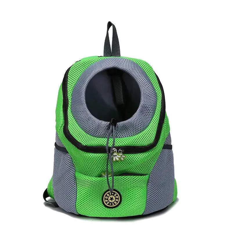 PetVoyage Double Shoulder Pet Carrier Backpack Hands Free
