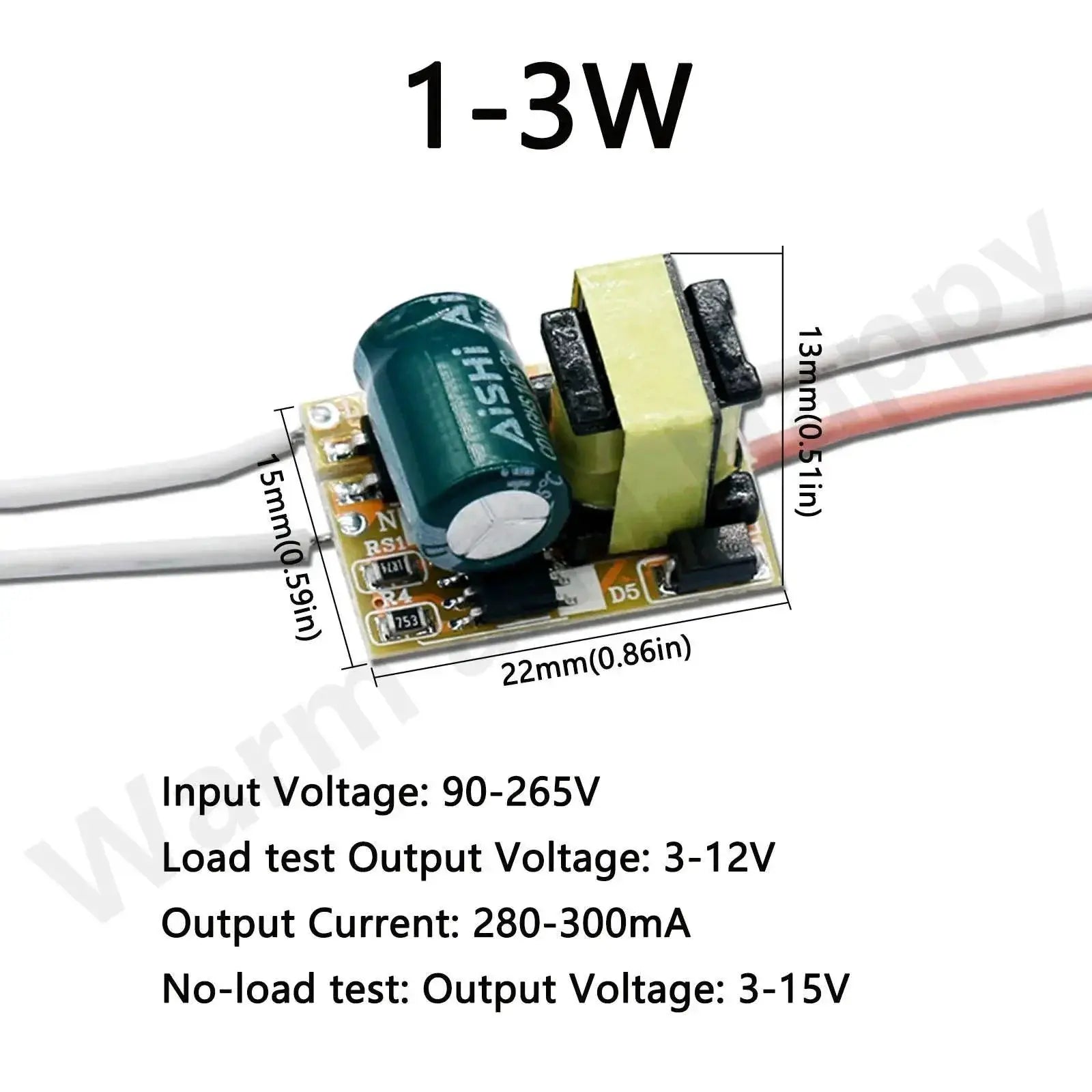 DIY LED Light Driver Board for Energy Saving Illumination