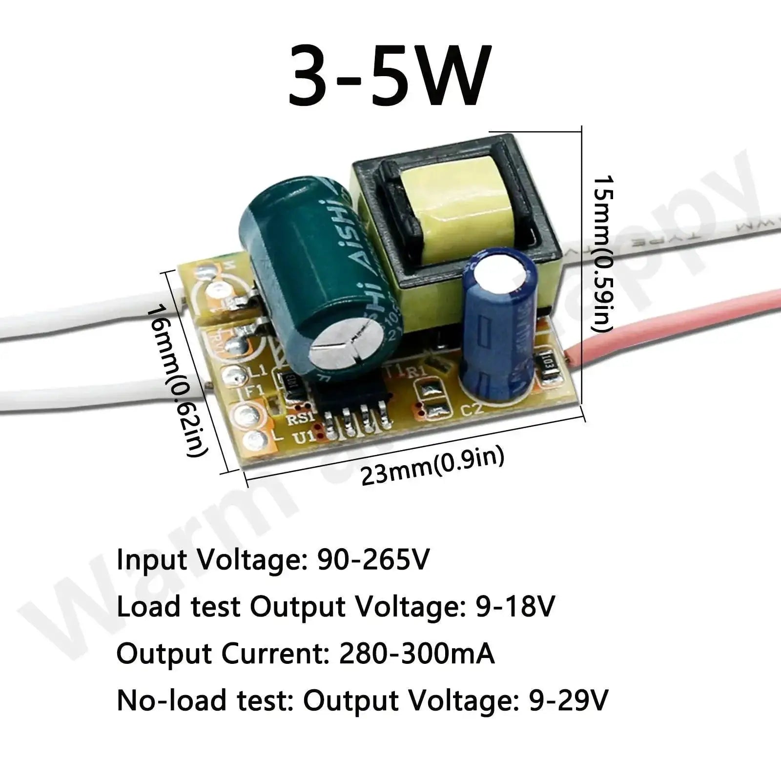 DIY LED Light Driver Board for Energy Saving Illumination