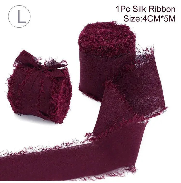 Elegant Silk Ribbon for Wedding Decor — product view 18