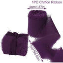 Elegant Silk Ribbon for Wedding Decor