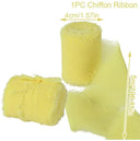 Elegant Silk Ribbon for Wedding Decor