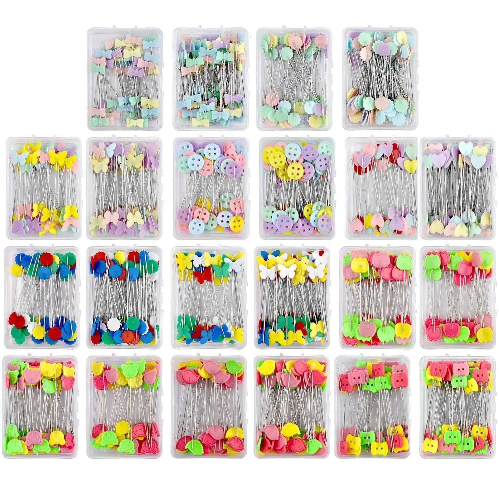 Colorful Dressmaking Pins Set Premium Nickel Plated Pins