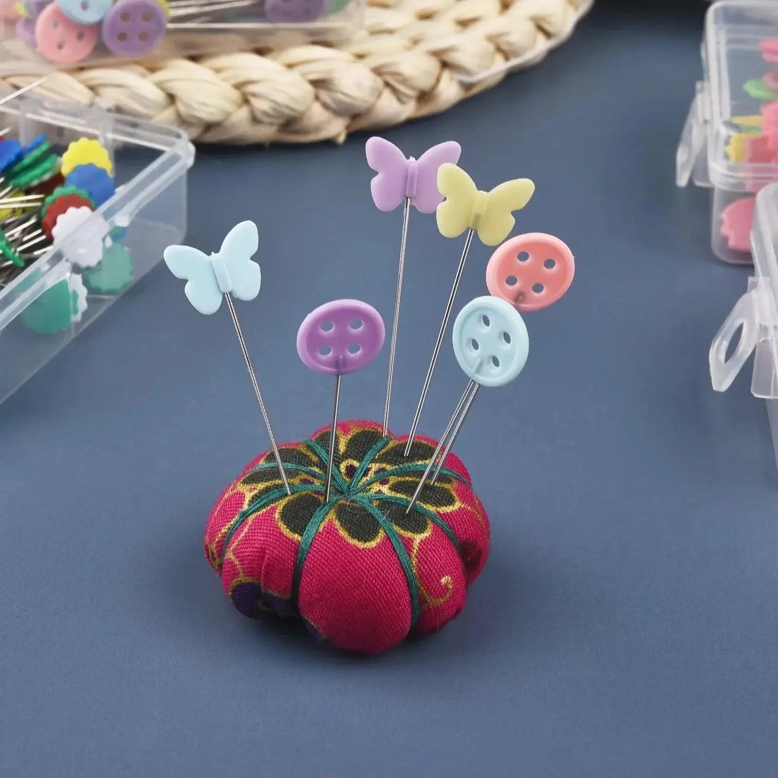 Colorful Dressmaking Pins Set Premium Nickel Plated Pins