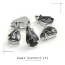 Crystal Drop Rhinestone Sewing Set DIY Glamour Kit 30 Pcs