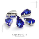 Crystal Drop Rhinestone Sewing Set DIY Glamour Kit 30 Pcs