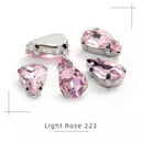 Crystal Drop Rhinestone Sewing Set DIY Glamour Kit 30 Pcs