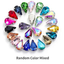 Crystal Drop Rhinestone Sewing Set DIY Glamour Kit 30 Pcs