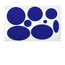 Black Fabric Repair Patches Sewing Solution For Clothing