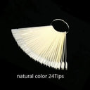 Nail Art Display Kit for Clear Oval Tips