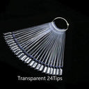 Nail Art Display Kit for Clear Oval Tips