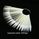 Nail Art Display Kit for Clear Oval Tips