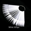Nail Art Display Kit for Clear Oval Tips
