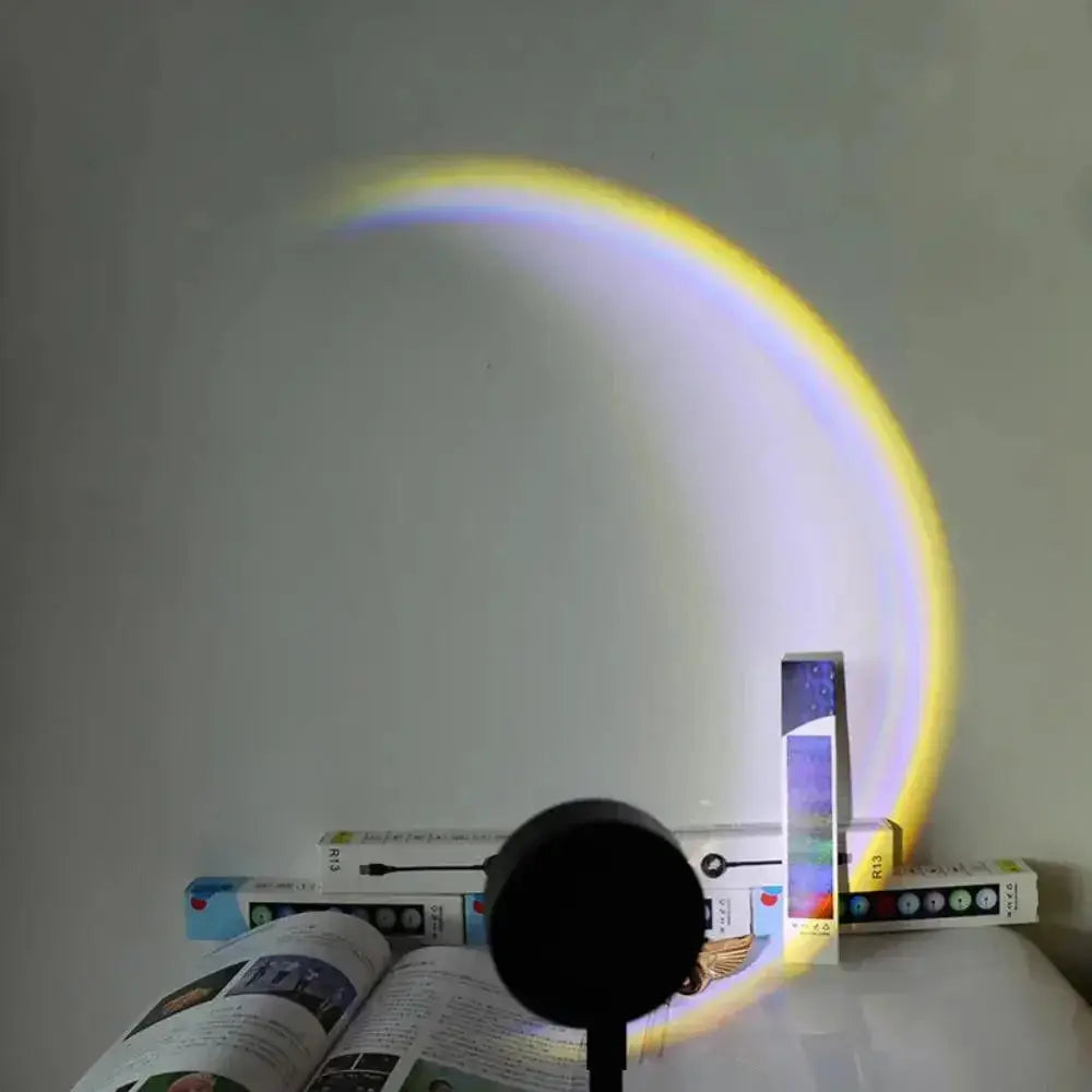 Rainbow Sunset LED Night Light Projector For Any Space
