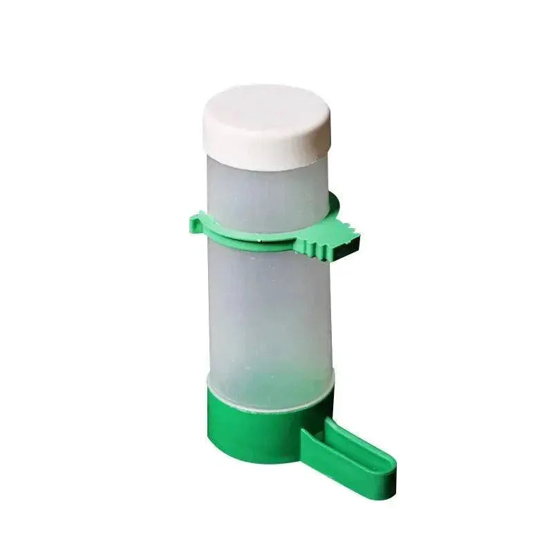 Automatic Blue Bird Feeder for Parrot Cage Durable Safe