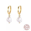 Elegant Silver Pearl Earrings Timeless Luxury Jewelry
