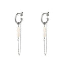 Elegant Silver Pearl Earrings Timeless Luxury Jewelry