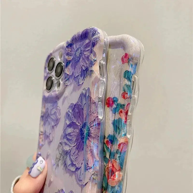 Elegant Floral Shockproof Case For IPhone 14 Pro Max