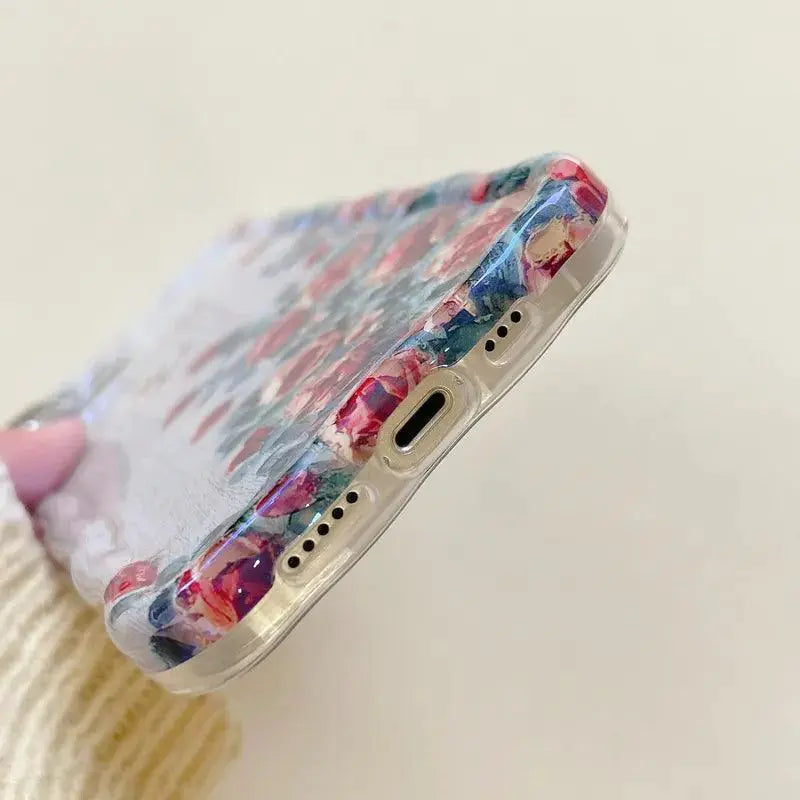 Elegant Floral Shockproof Case For IPhone 14 Pro Max