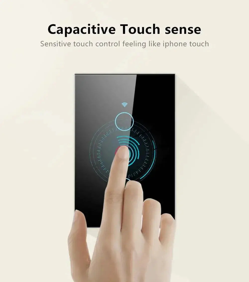 Smart Touch Light Switch With Remote And Voice Control