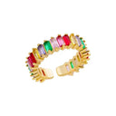18K Gold Plated Adjustable Ring for Couples