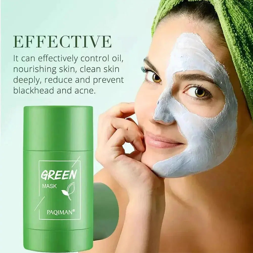 Green Tea And Eggplant Acne Relief Stick Mask Cleansing
