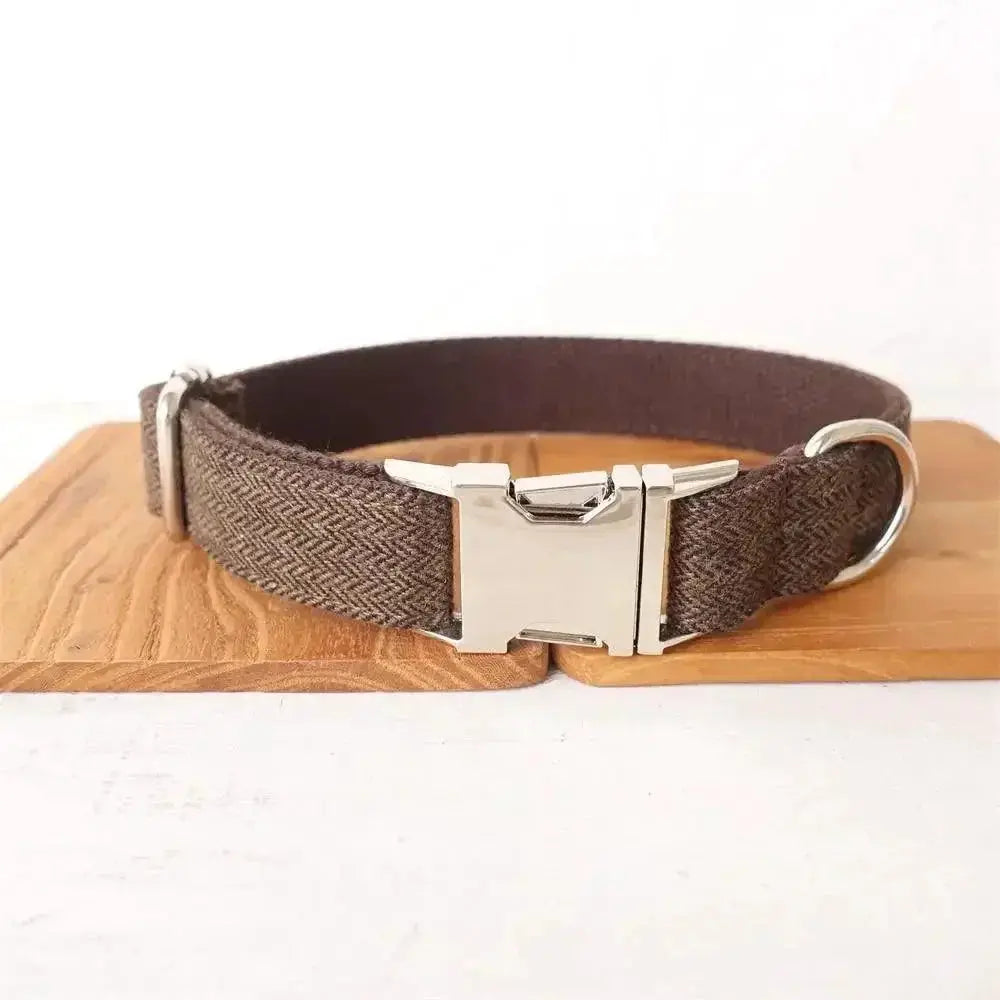 Personalized Nylon Dog Collar With Free Engraving Set
