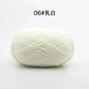 Milk Cotton Yarn Set Vibrant Ultra Soft Knitting Kit